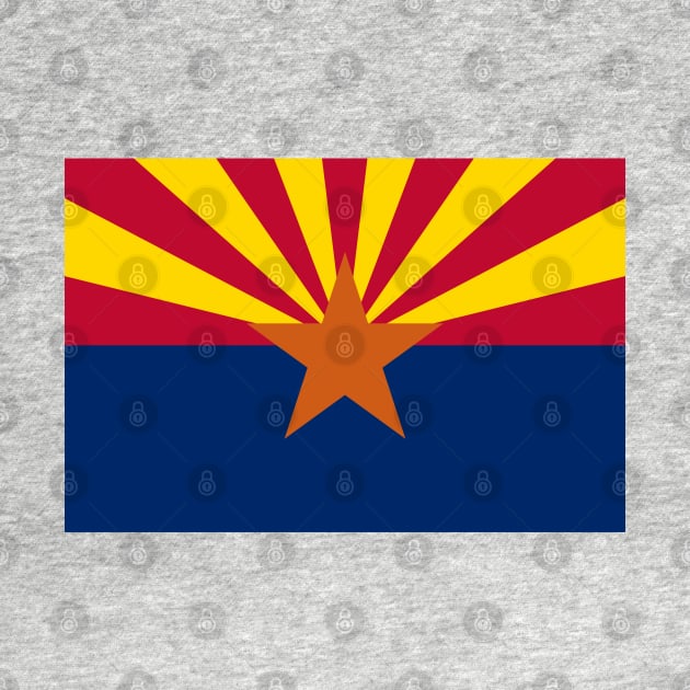 Arizona State Flag by Lucha Liberation